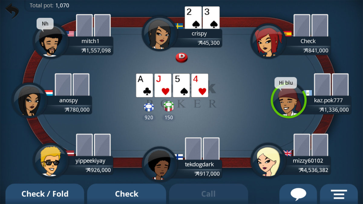 Best free poker game app